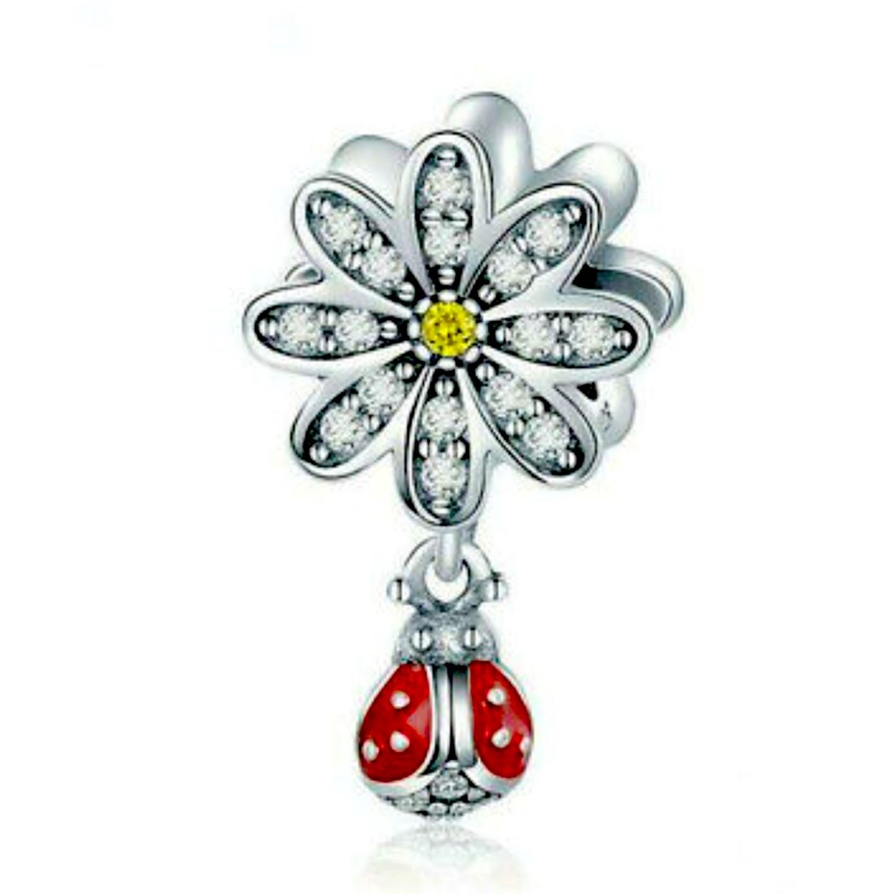 New 925-Charm Bead Fit Original Pandora Bracelet